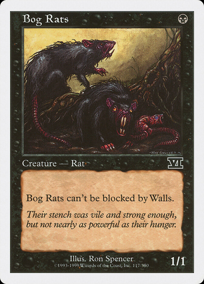 Rats des marécages — Classic Sixth Edition 117/351