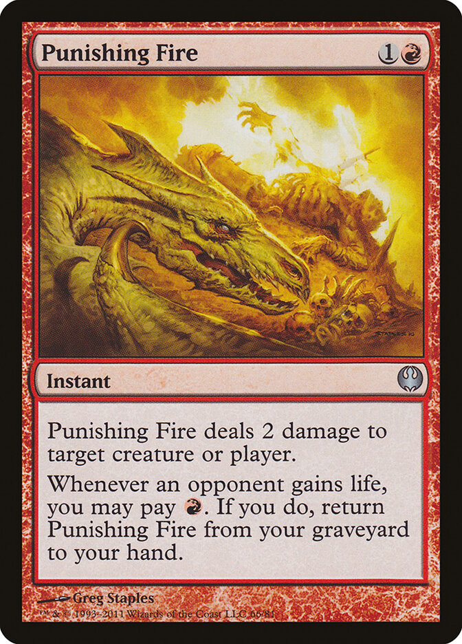 Punishing Fire — Duel Decks: Knights vs. Dragons 66/81