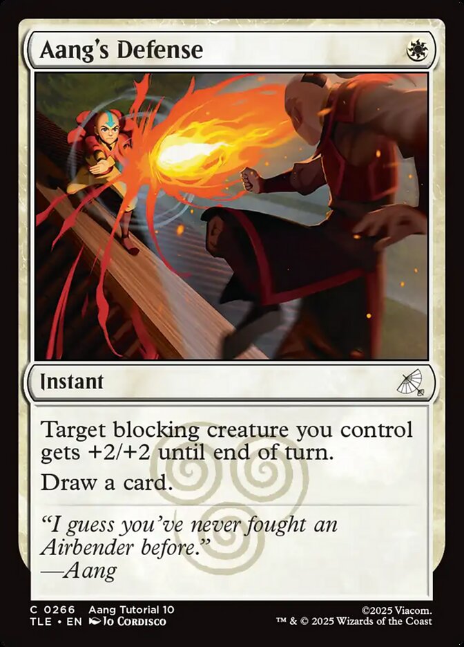Aang's Defense — Avatar: The Last Airbender Eternal 266/317