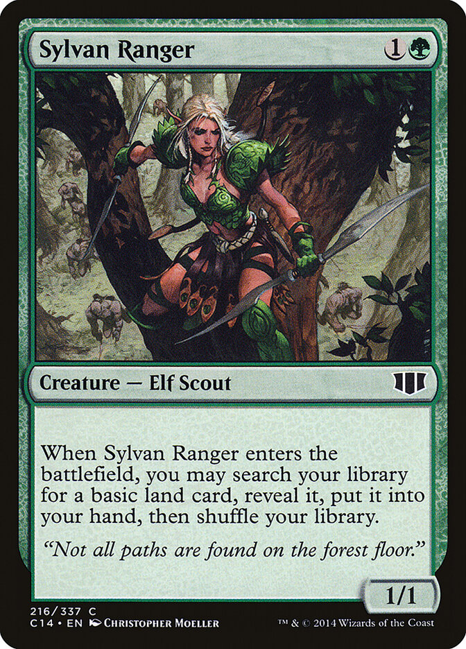 Sylvan Ranger — Commander 2014 216/337
