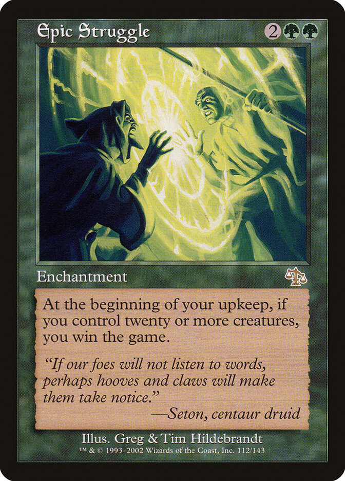 Epic Struggle — Judgment 112/143