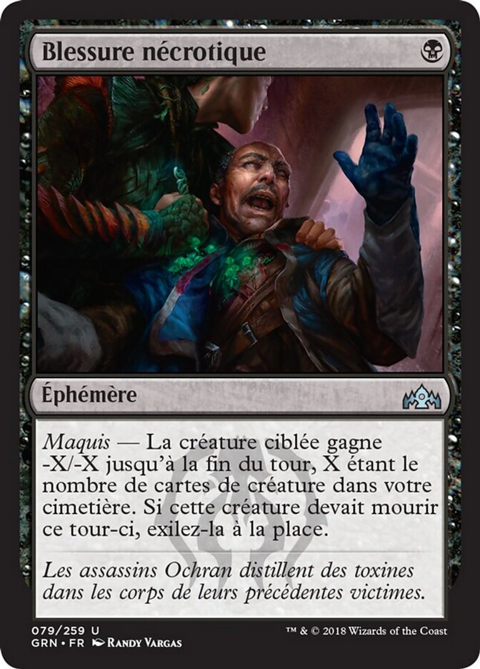Blessure nécrotique — Guilds of Ravnica 79/273
