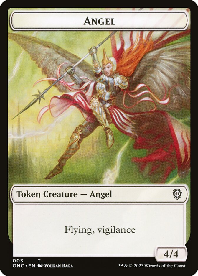 Angel — Phyrexia: All Will Be One Commander Tokens 3/23