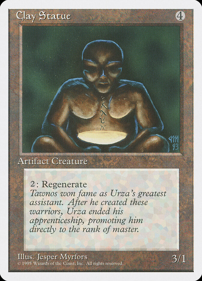 Clay Statue — Fourth Edition 305/378