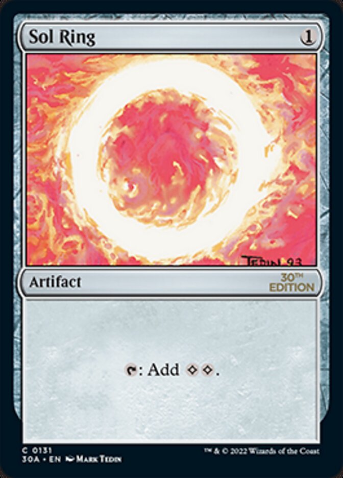 Sol Ring — 30th Anniversary Edition 131/594