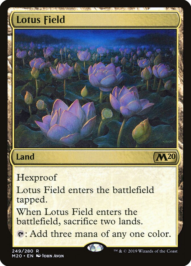 Lotus Field — Core Set 2020 249/345