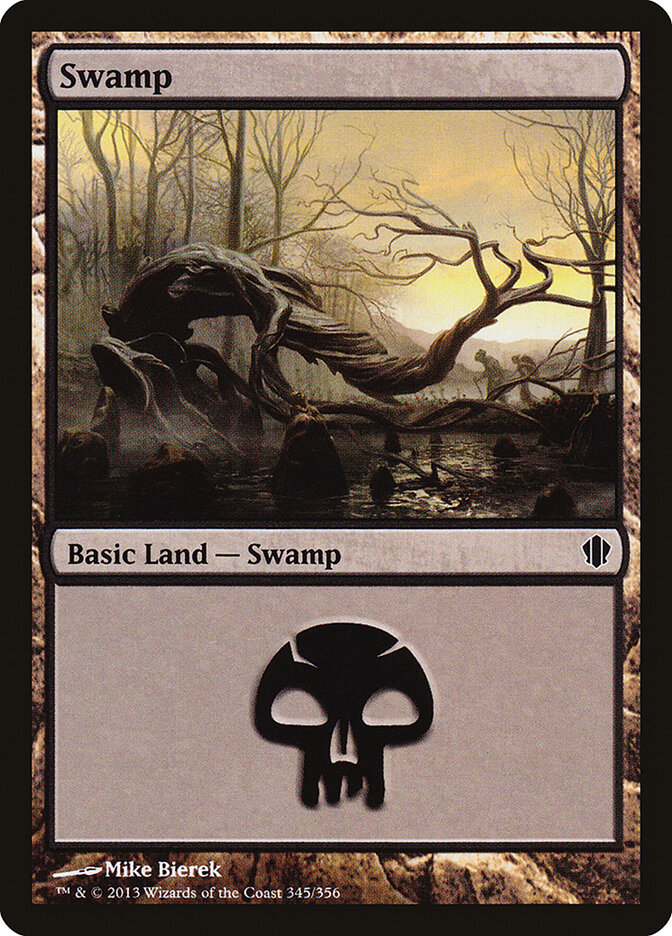 Swamp — Commander 2013 345/356