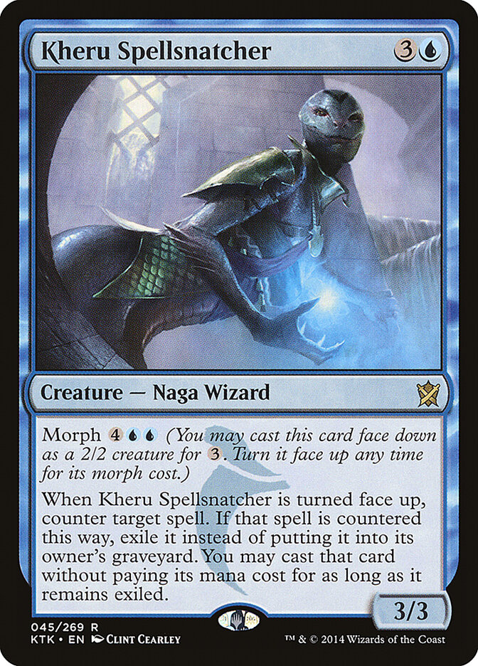 Kheru Spellsnatcher — Khans of Tarkir 45/293