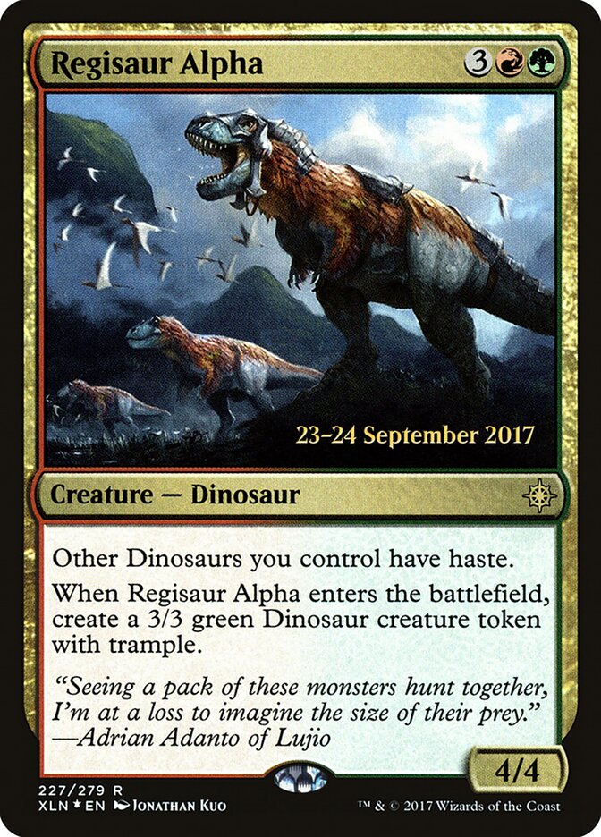 Regisaur Alpha — Ixalan Promos 227s/120