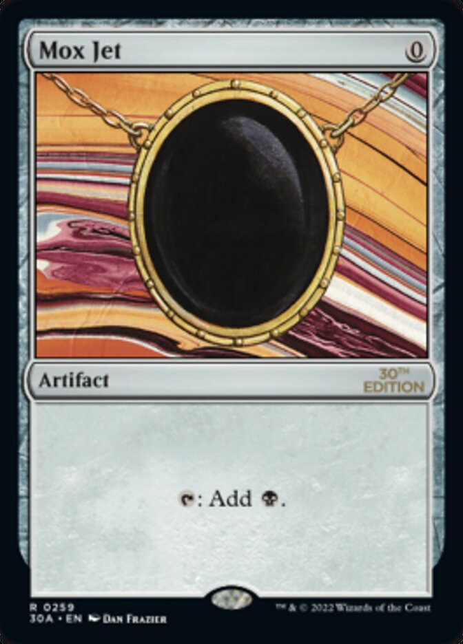 Mox Jet — 30th Anniversary Edition 259/594