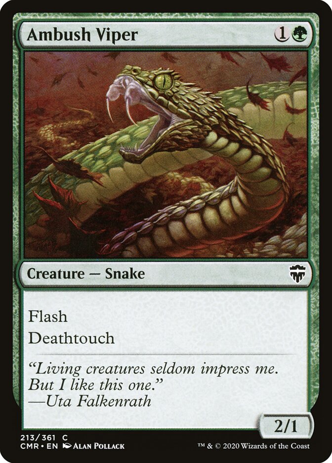 Ambush Viper — Commander Legends 213/718