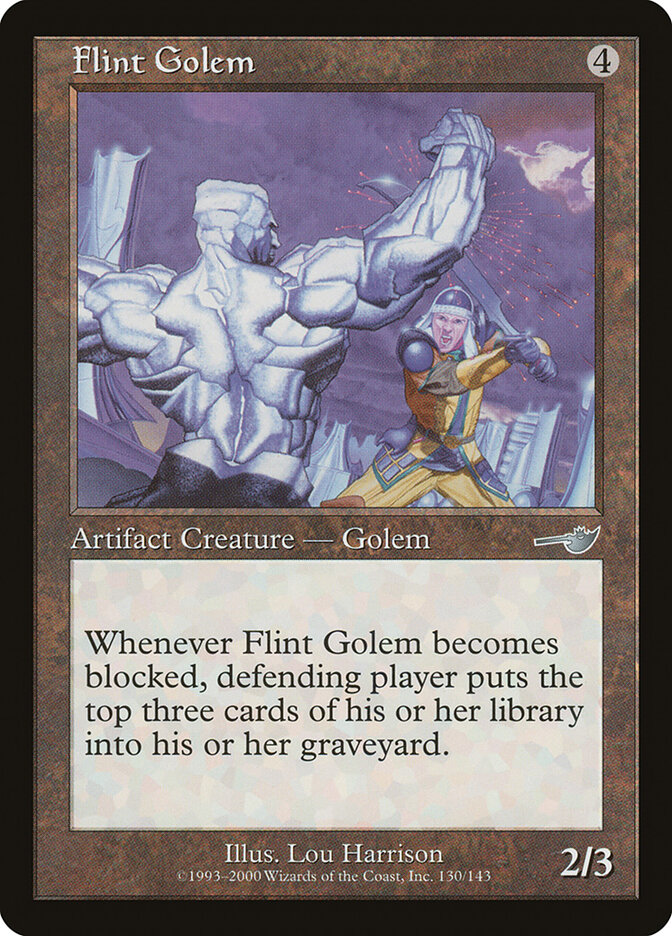 Flint Golem — Nemesis 130/143
