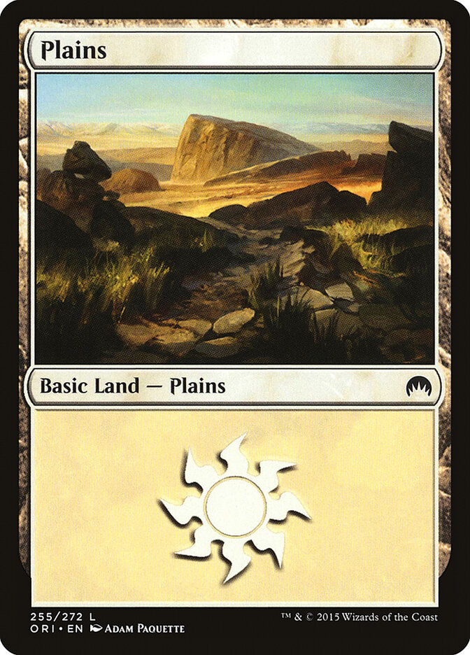 Plains — Magic Origins 255/288