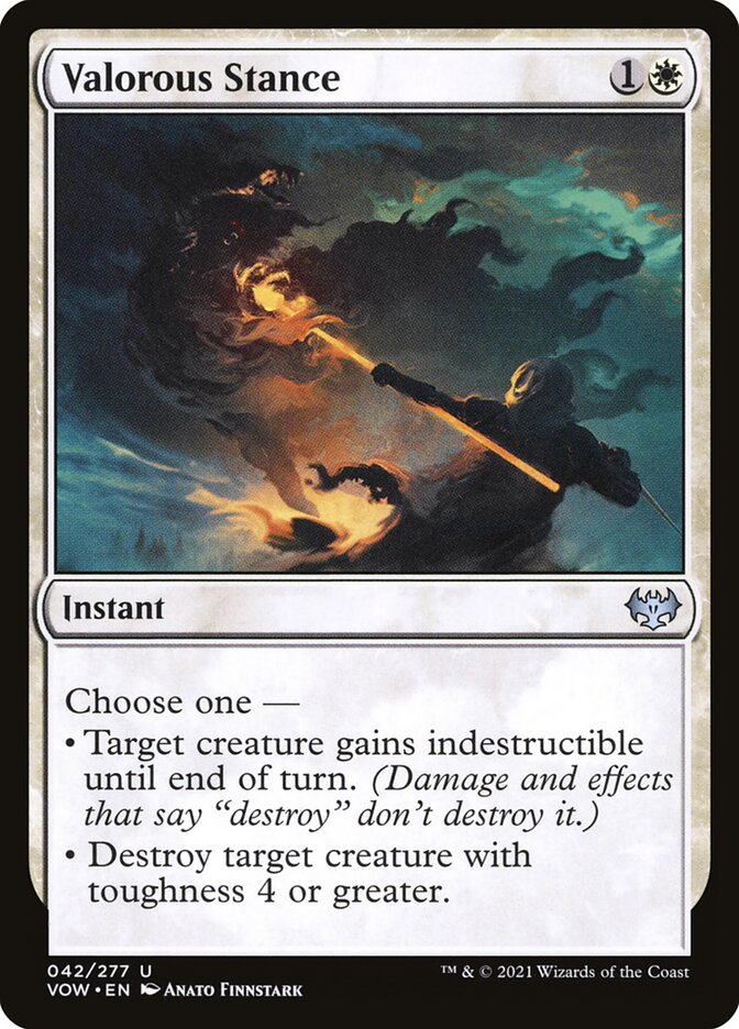 Valorous Stance — Innistrad: Crimson Vow 42/423