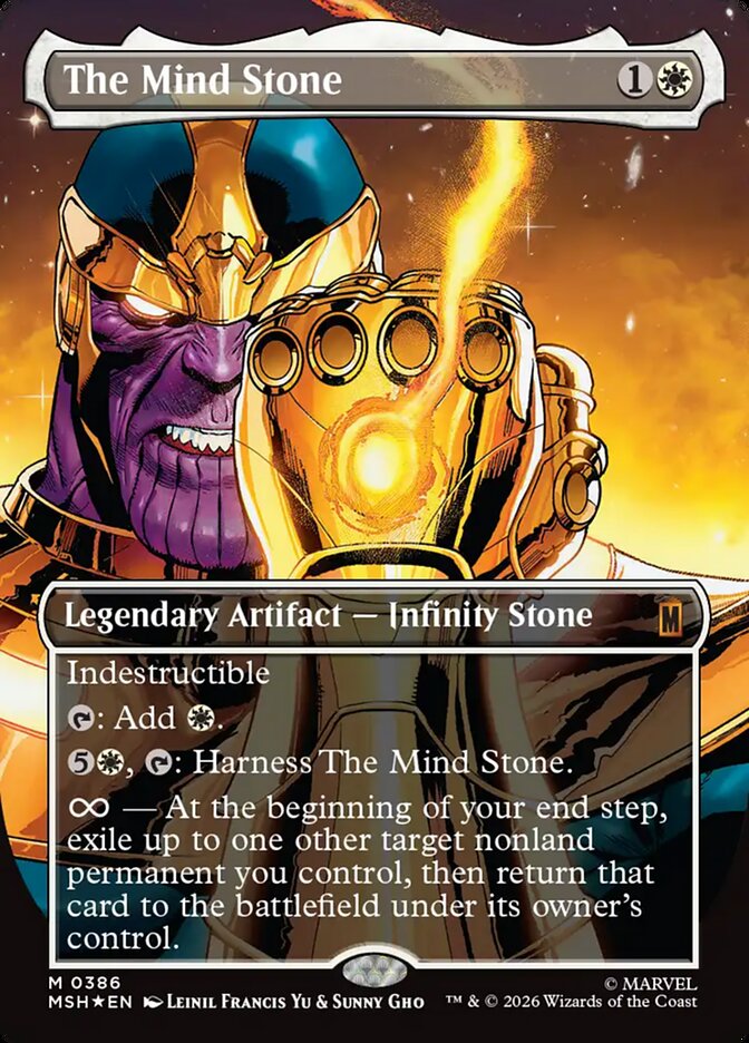 The Mind Stone — Marvel Super Heroes 386/453