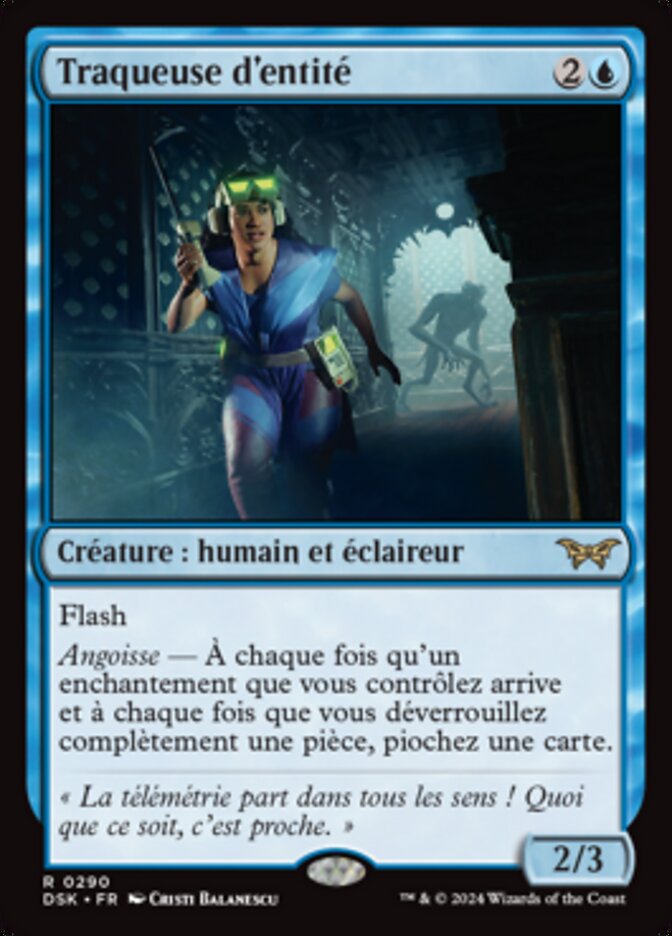 Traqueuse d'entité — Duskmourn: House of Horror 290/419