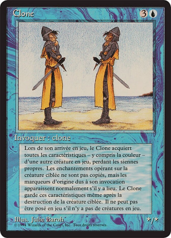 Clone — Foreign Black Border 51/307