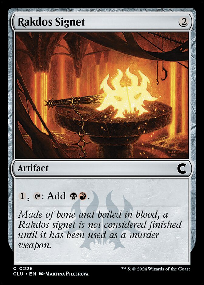 Rakdos Signet — Ravnica: Clue Edition 226/284