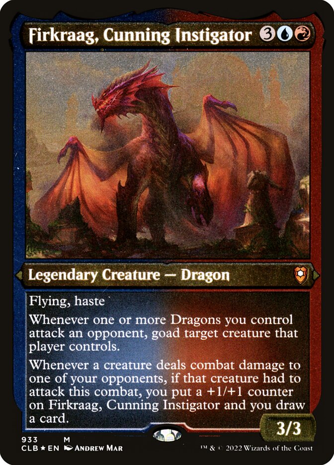 Firkraag, Cunning Instigator — Commander Legends: Battle for Baldur's Gate 933/936