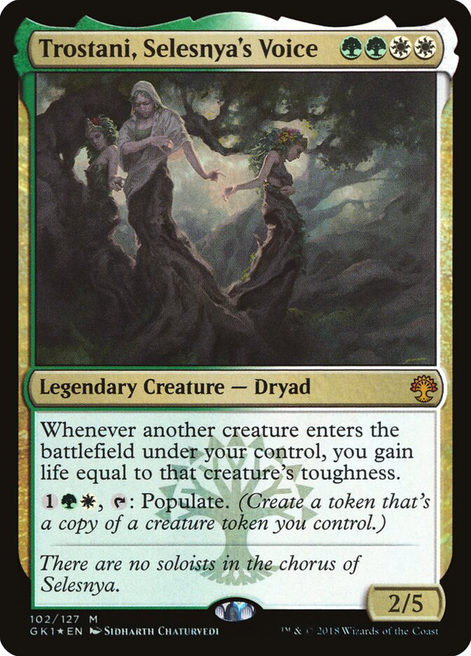 Trostani, Selesnya's Voice — GRN Guild Kit 102/127