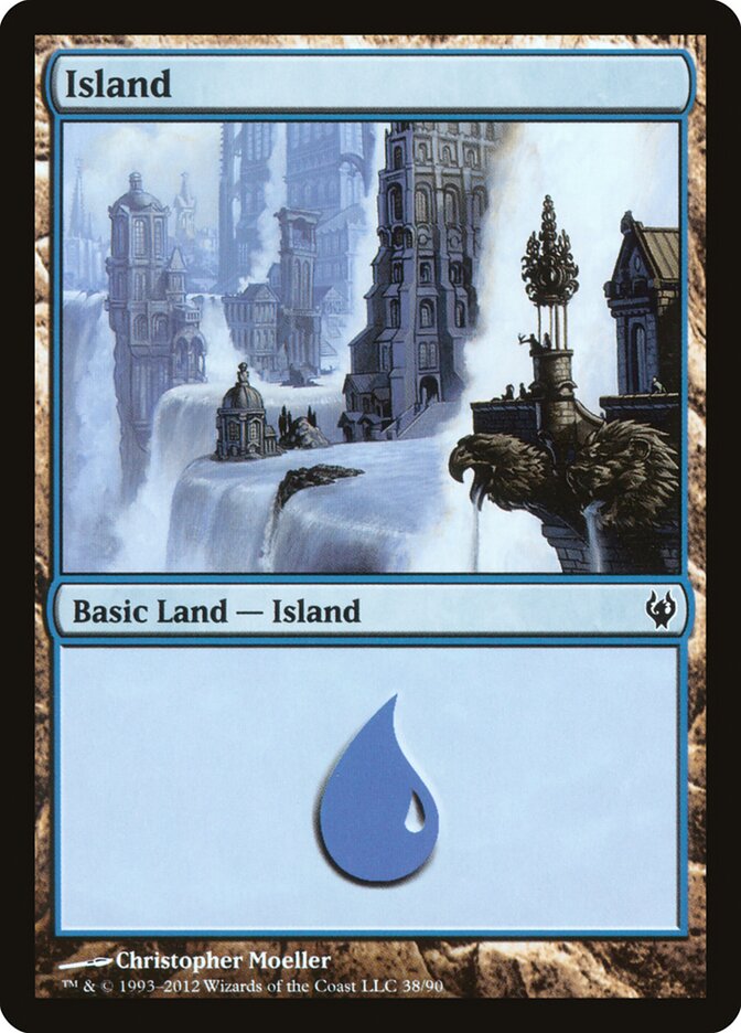 Island — Duel Decks: Izzet vs. Golgari 38/90