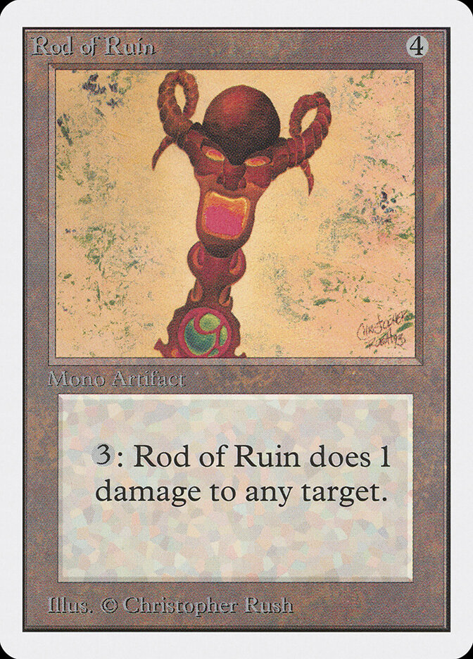 Rod of Ruin — Unlimited Edition 269/302
