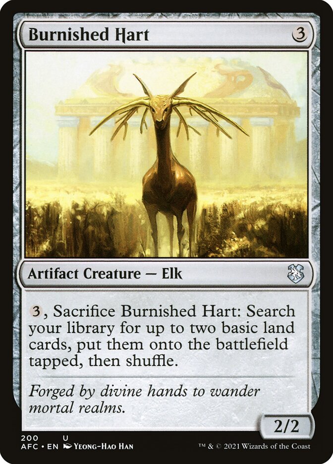 Burnished Hart — Forgotten Realms Commander 200/331