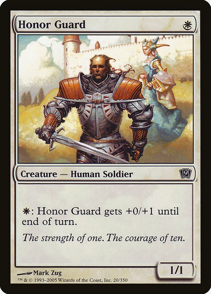 Honor Guard — Ninth Edition 20★/709