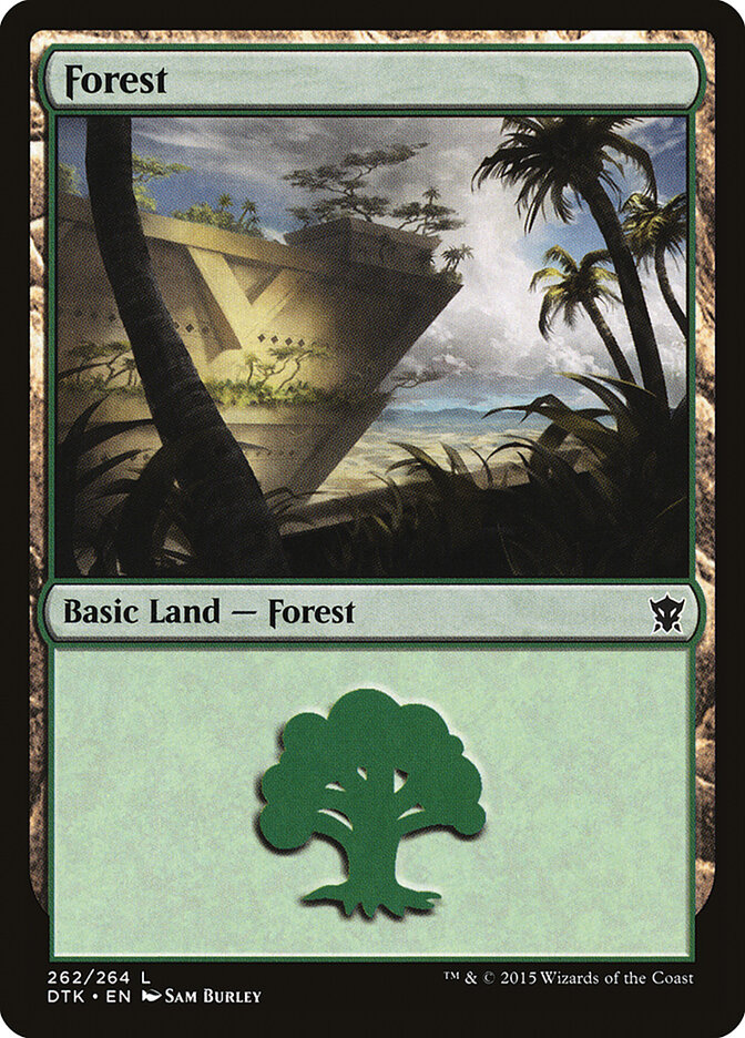 Forest — Dragons of Tarkir 262/264