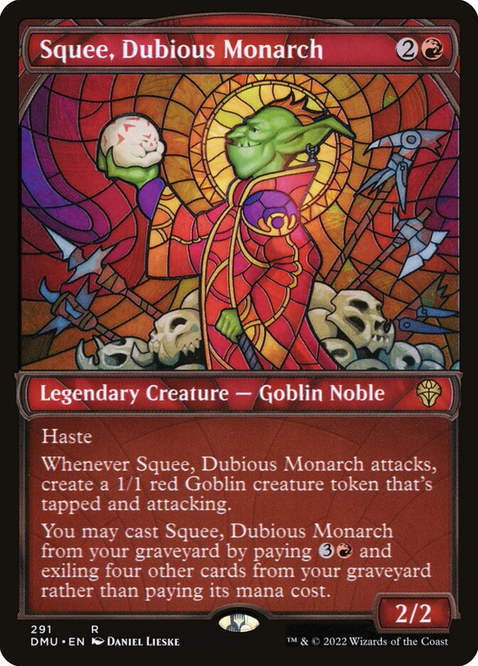 Squee, Dubious Monarch — Dominaria United 291/453