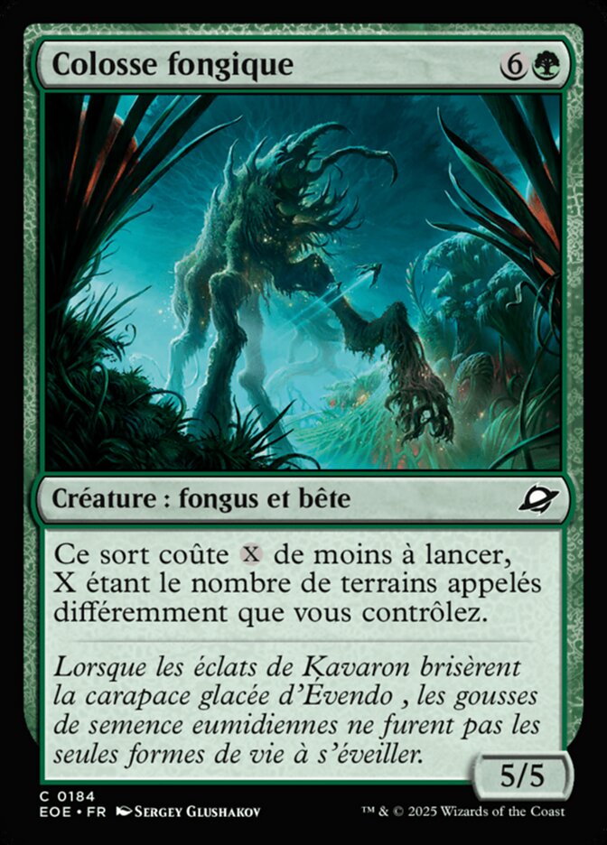 Colosse fongique — Edge of Eternities 184/399