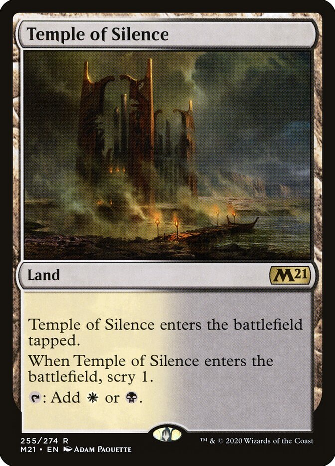 Temple of Silence — Core Set 2021 255/397