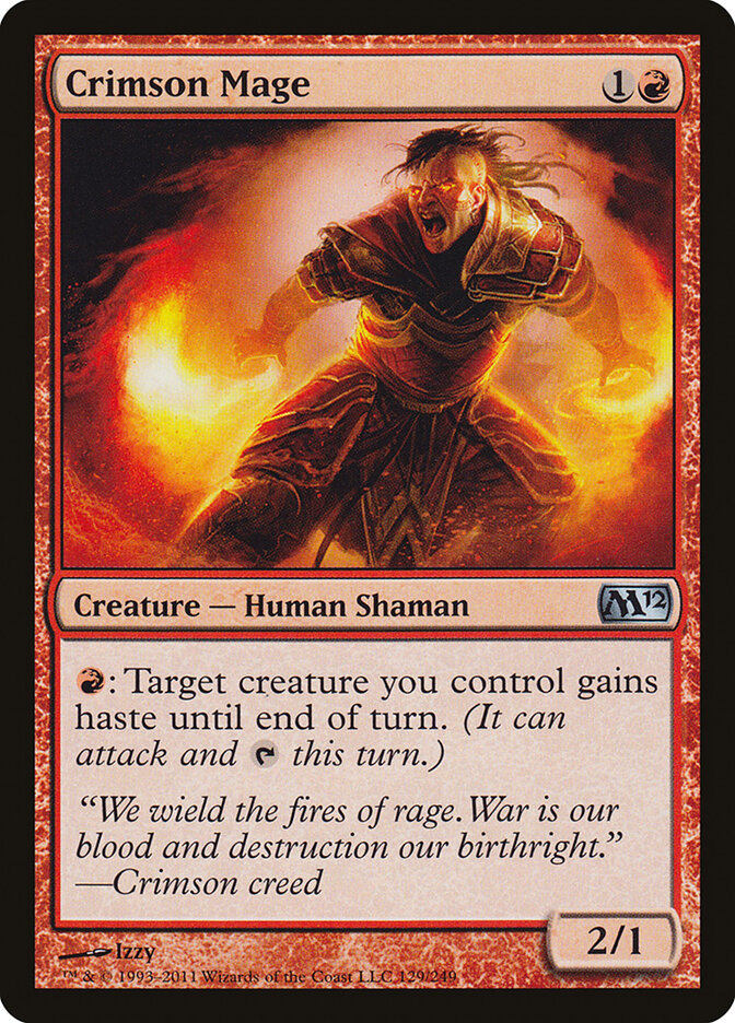 Crimson Mage — Magic 2012 129/249