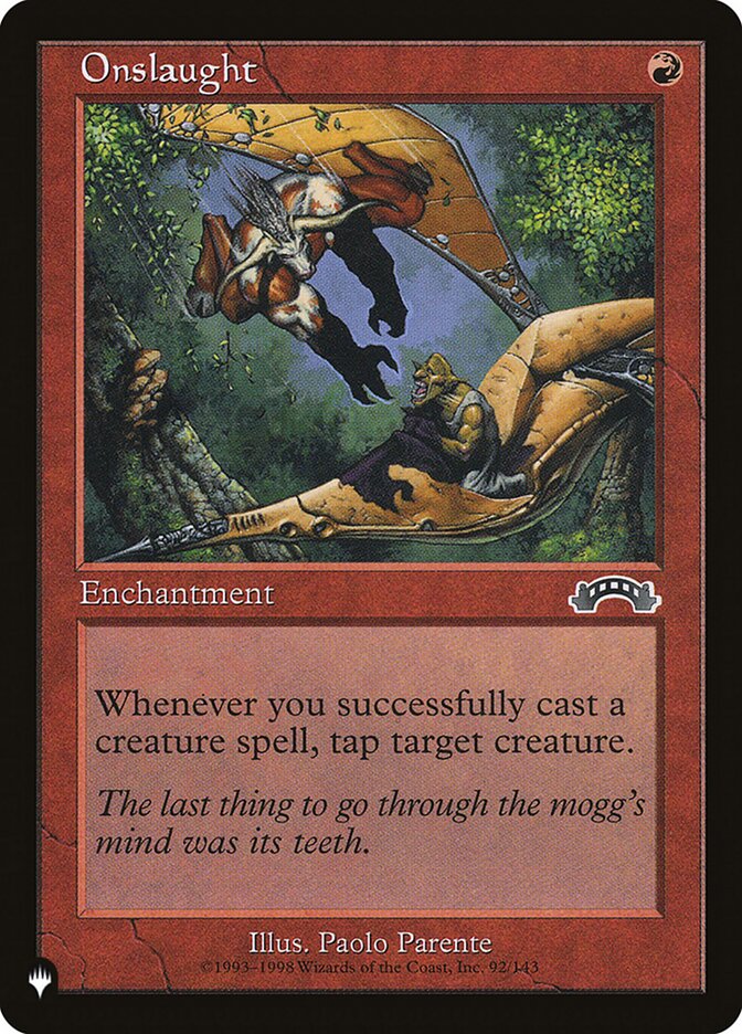 Onslaught — The List EXO-92/5581
