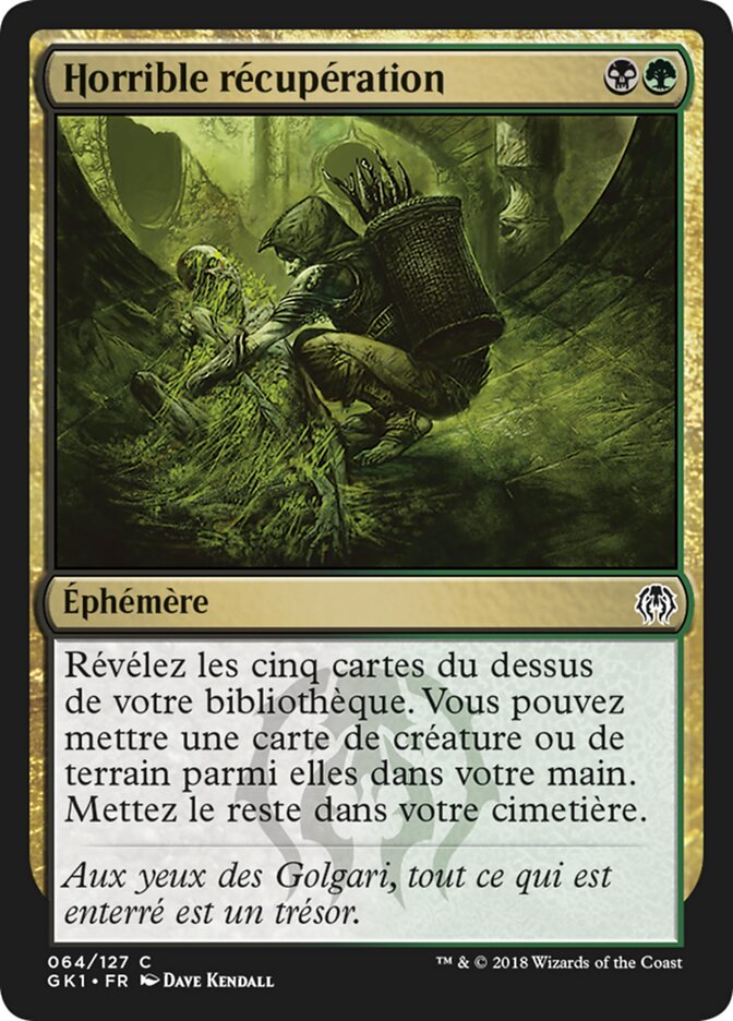 Horrible récupération — GRN Guild Kit 64/127