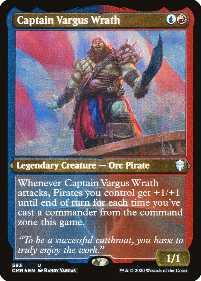 Captain Vargus Wrath — Commander Legends 593/718