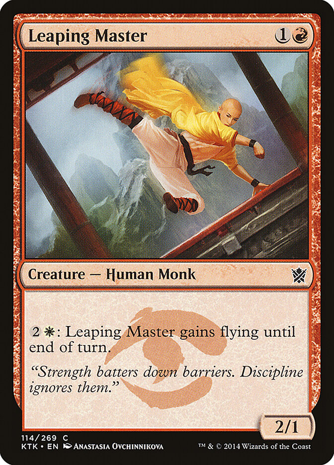 Leaping Master — Khans of Tarkir 114/293