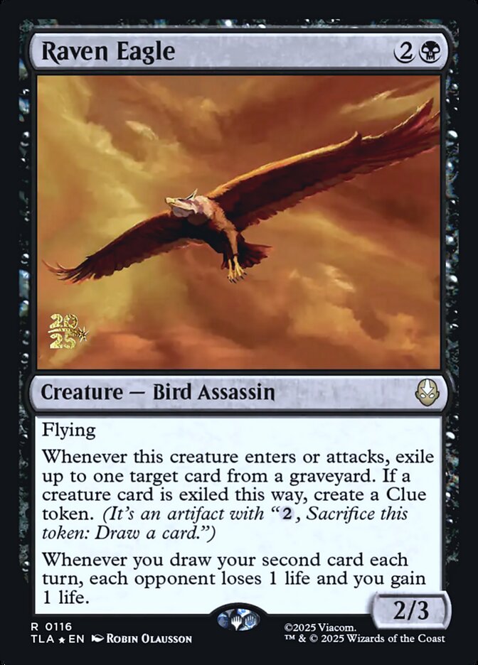 Raven Eagle — Avatar: The Last Airbender Promos 116s/80