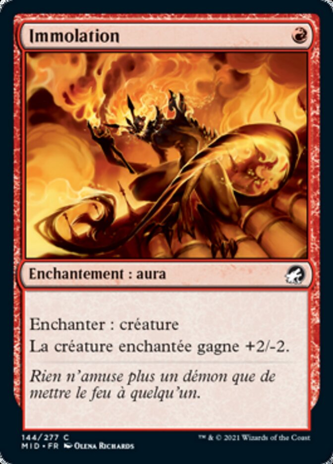 Immolation — Innistrad: Midnight Hunt 144/398