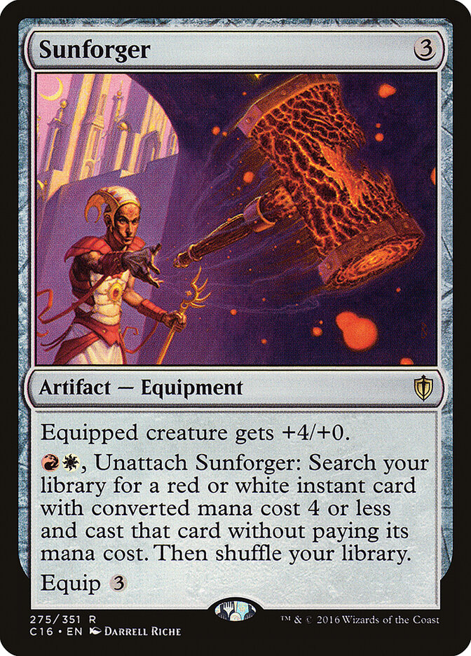 Sunforger — Commander 2016 275/351