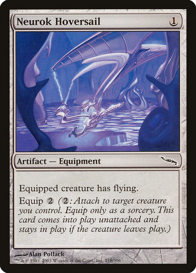 Neurok Hoversail — Mirrodin 218/306