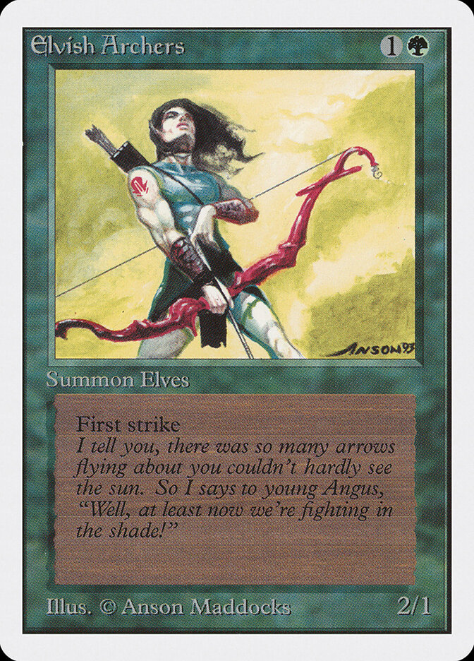 Elvish Archers — Unlimited Edition 192/302