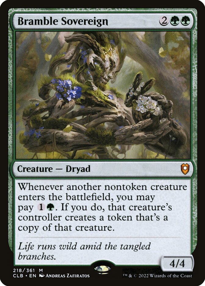 Bramble Sovereign — Commander Legends: Battle for Baldur's Gate 218/936