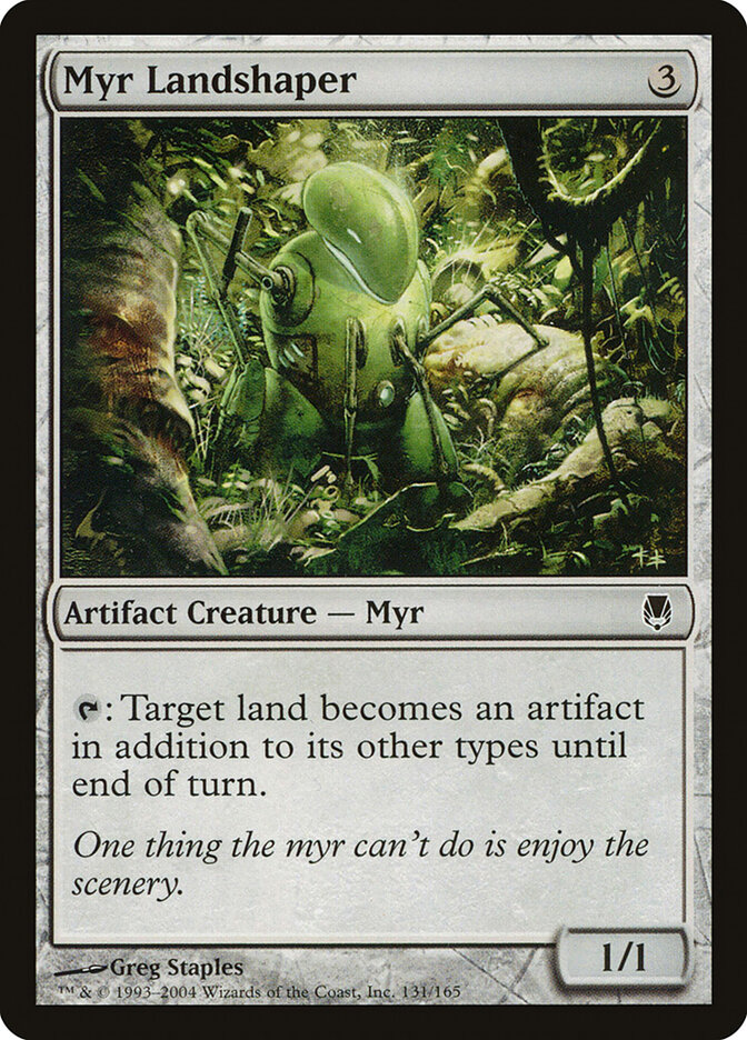 Terraforgeur myr — Darksteel 131/165