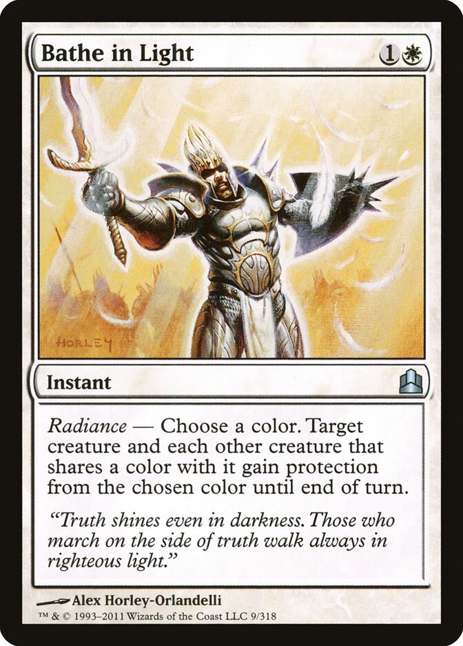 Bathe in Light — Commander 2011 9/318