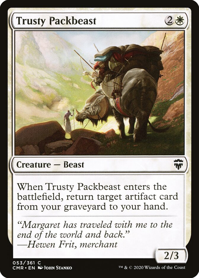 Trusty Packbeast — Commander Legends 53/718