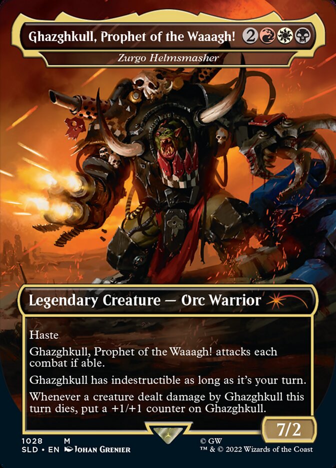Zurgo Helmsmasher — Secret Lair Drop 1028/2754