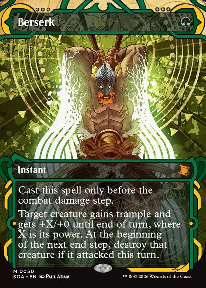 Berserk — Secrets of Strixhaven Mystical Archive 50/195