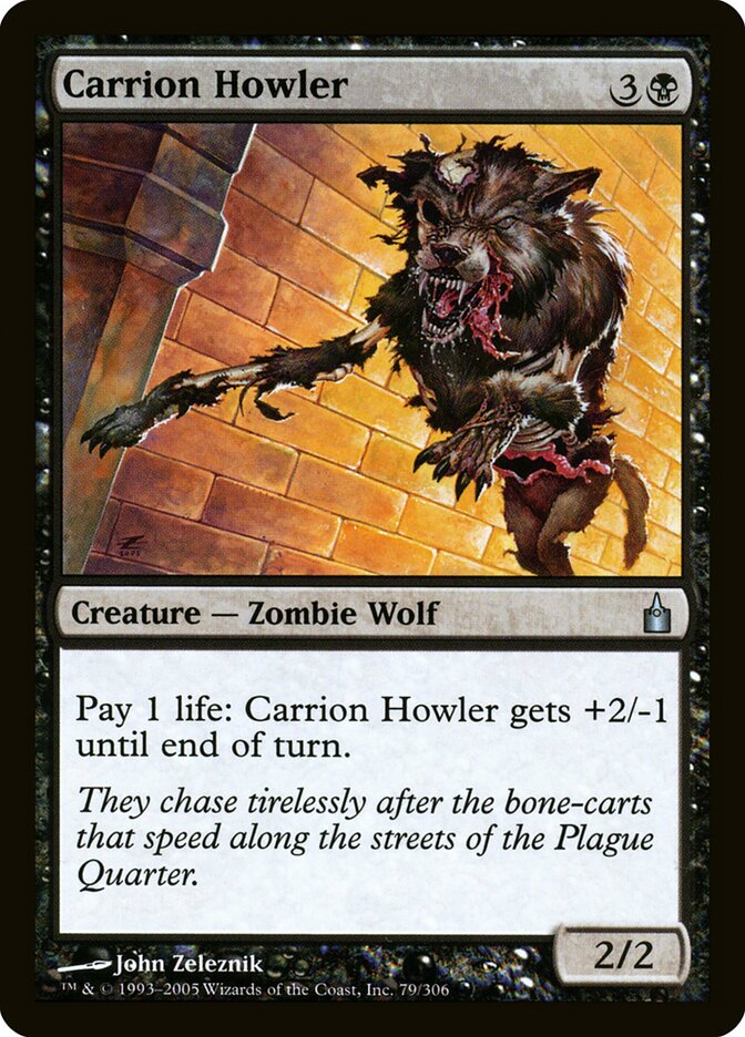 Carrion Howler — Ravnica: City of Guilds 79/306