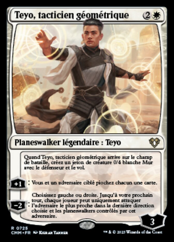 Teyo, tacticien géométrique — Commander Masters 725/1067